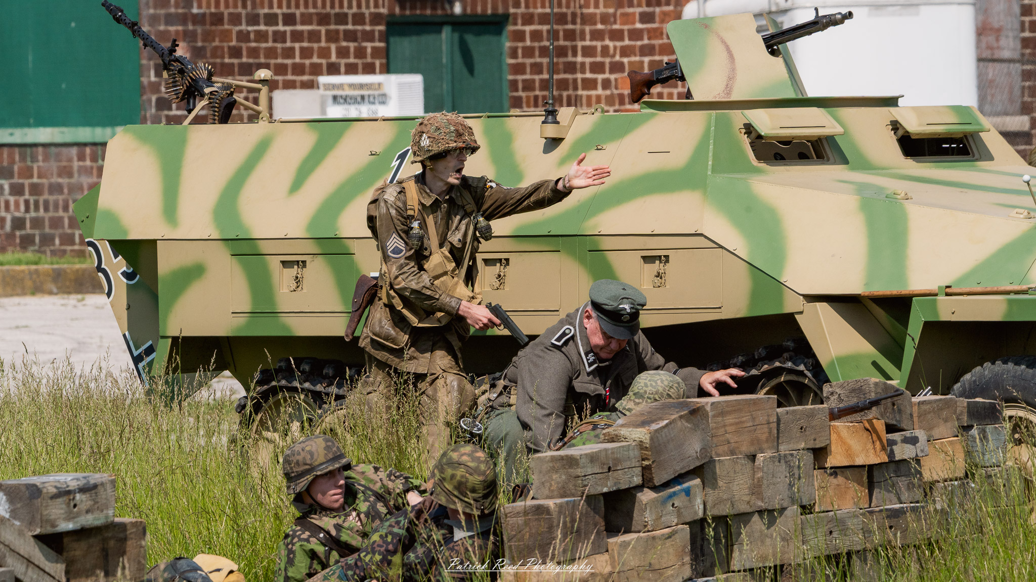 USS LST 393 Reenactment-19 U.S. GI Reenactors – USS LST 393 Reenactment, June 7th, 2025